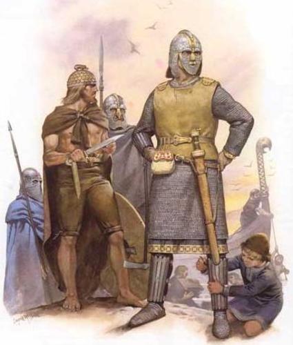 Guerreros sajones y normandos- Curiosidades de la Historia