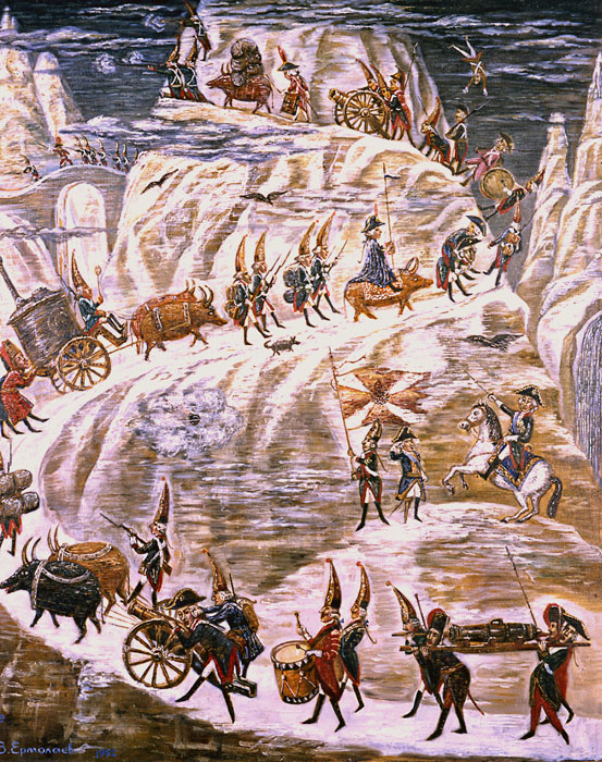 Aleksandr Suvórov Alpes Curiosidades de la Historia