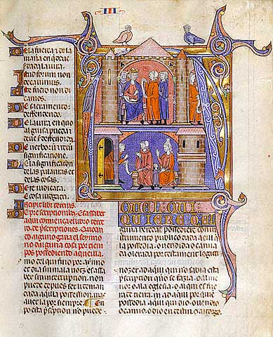 Primer manuscrito con la compilación de los Fueros de Aragón (s. XII)