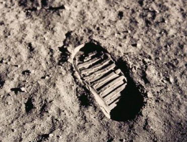 huella de Armstrong en la luna