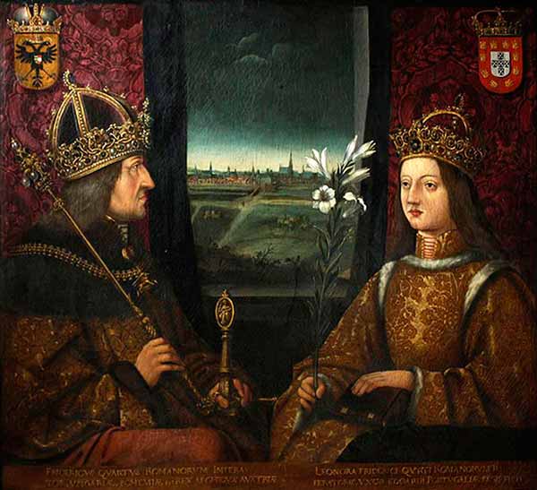 Federico III y Leonor de Portugal