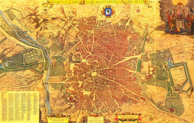 Plano de Madrid 1646 
