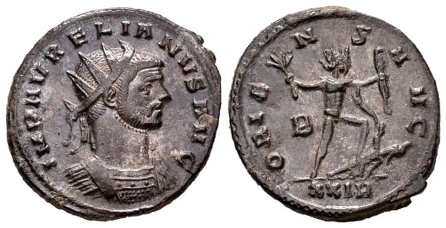 moneda aureliano sol invictus