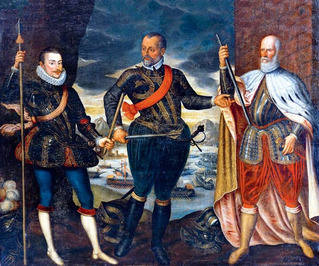 Juan de Austria Marco, Antonio y Colonna Venier Lepanto