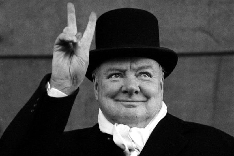 Churchill V de la victoria
