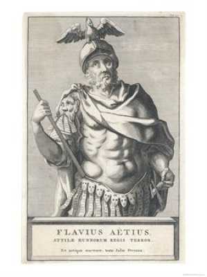 Magister Militum Flavio Aecio - Curiosidades de la Historia