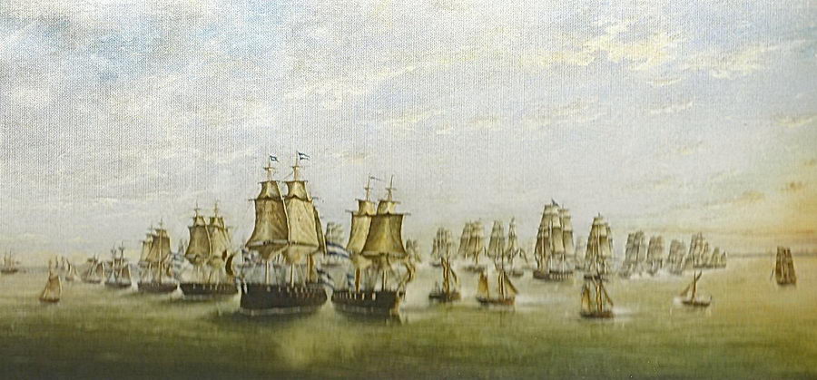 ¡Fuego rasante, que el pueblo nos contempla!