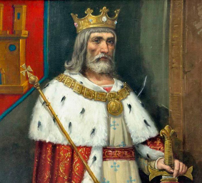 Alfonso VIII, rey de Castilla que estuvo a punto de morir en Alarcos.