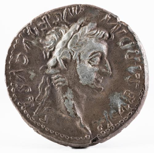 denario romano tiberio