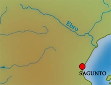 Sagunto y el Tratado del Ebro